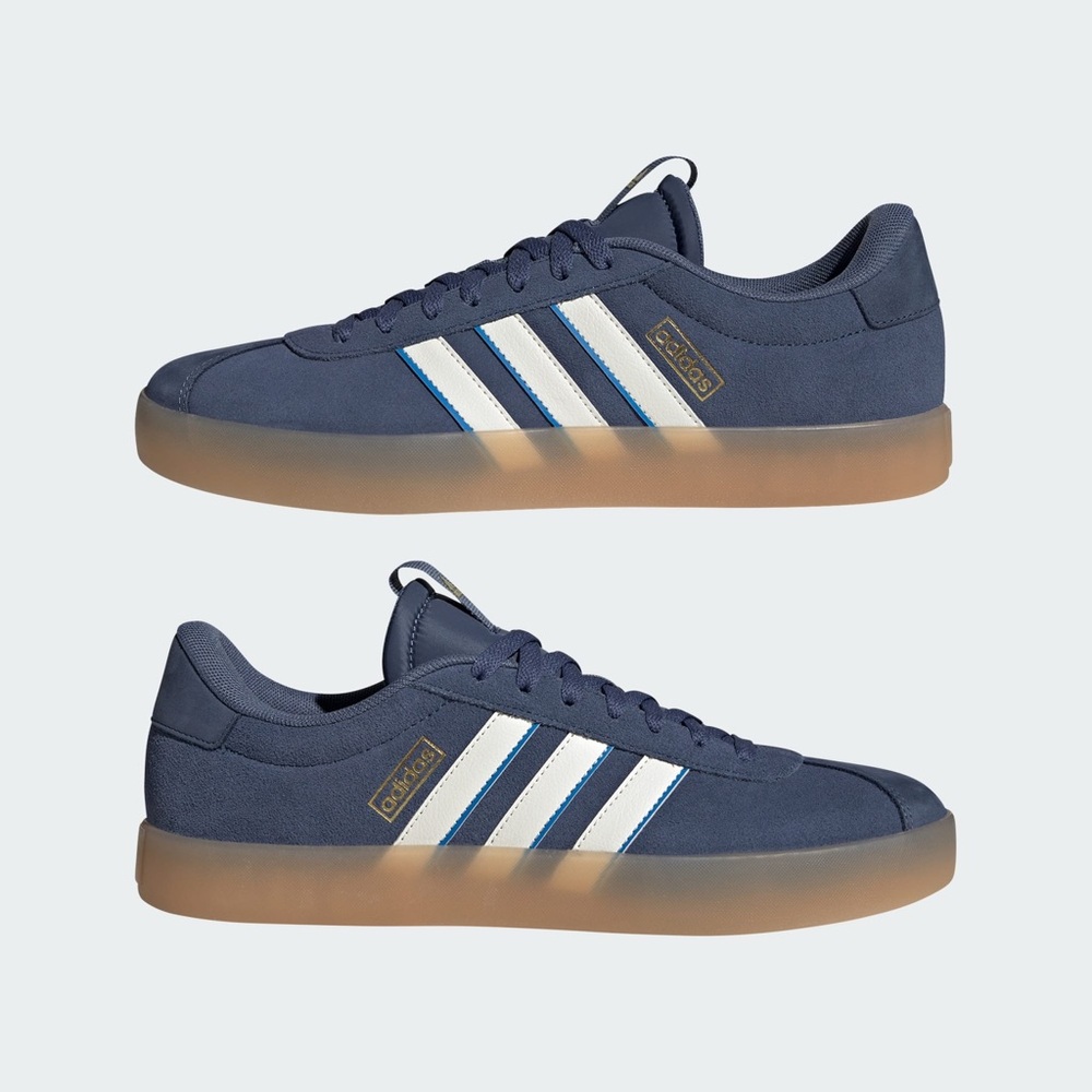 Men’s Size 8 Navy Blue Adidas VL COURT 3.0 SHOES